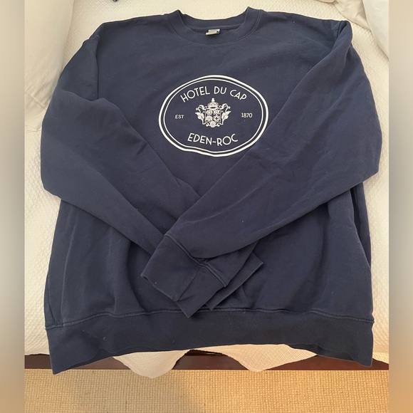 Sporty & Rich Other - Sporty & Rich Navy Crewneck Sweatshirt